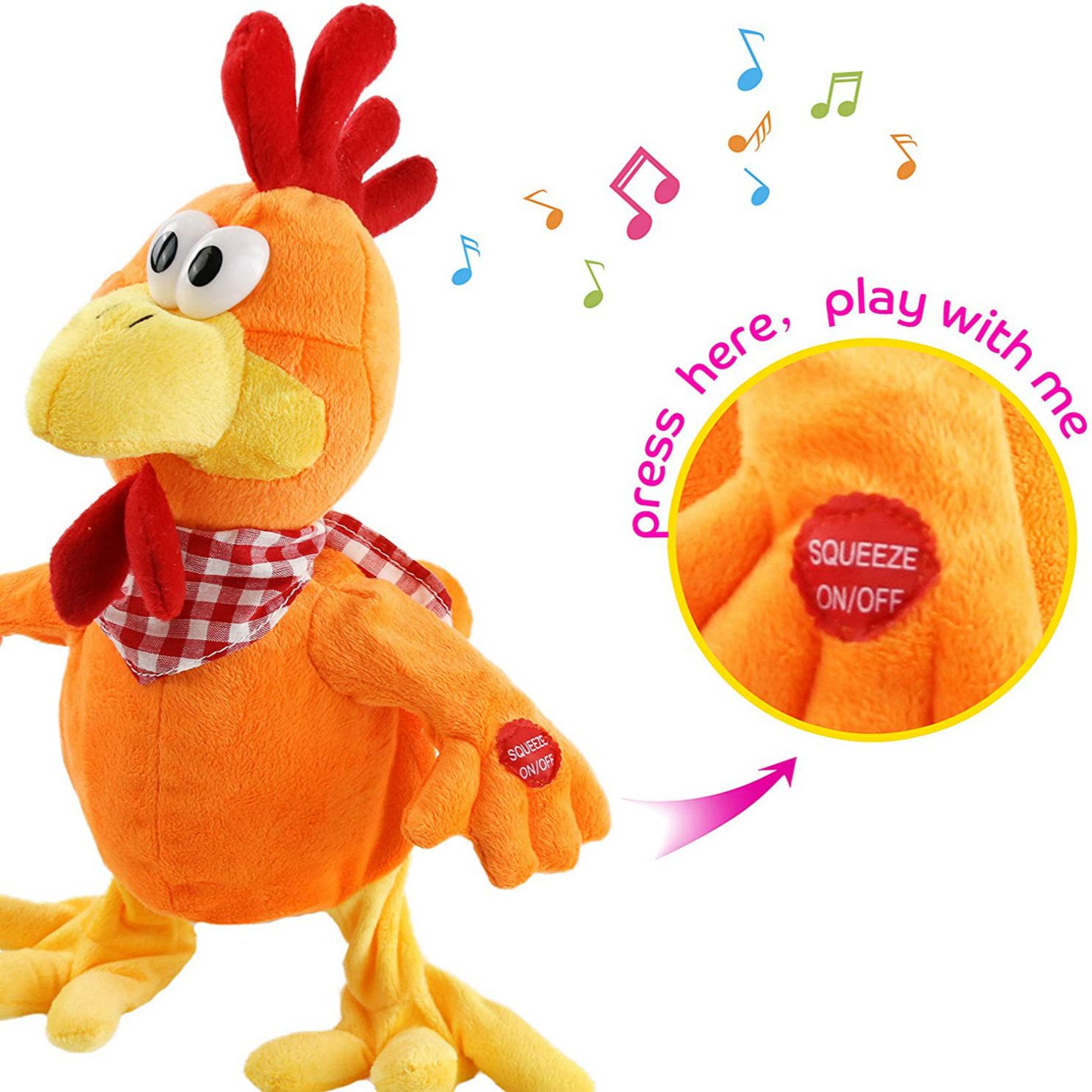 musical stuffed toy