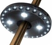 Patio Umbrella Light 3 Brightness Modes Cordless 28 LED Lights at 200 lumens-4 x AA Battery Operated,Umbrella Pole Light for Patio Umbrellas,Camping Tents or Indoor Use