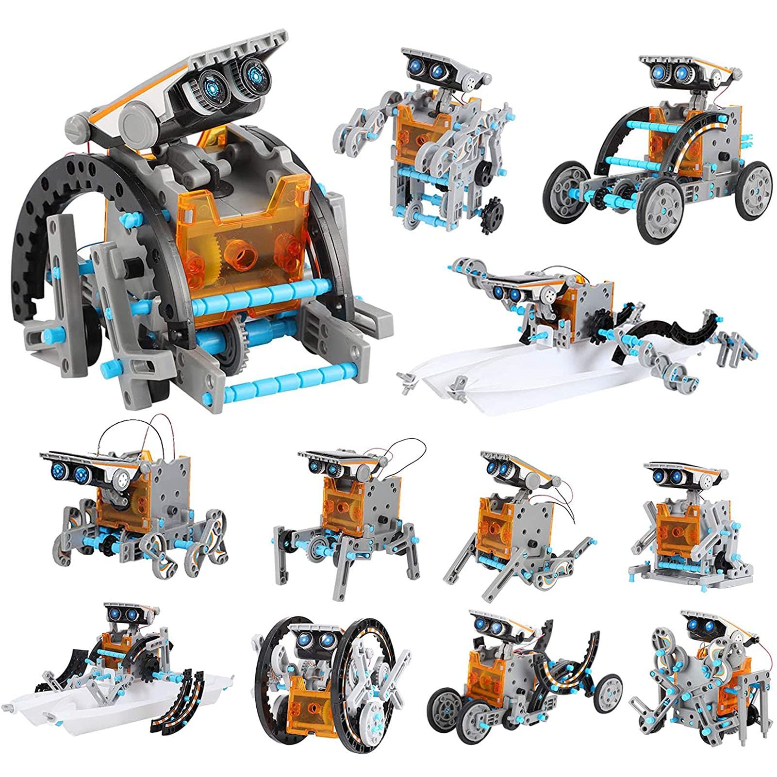 12-in-1 STEM Solar Robot Kit Toys Gifts Educational Building Science  Experiment Set Gifts for Kids Boys Girls - Crazy Sales