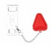 Portable Door Lock Home Security Door Locker Travel Lockdown Locks for Additional Safety and Privacy Perfect for Traveling Hotel Home Apartment College