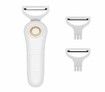 Electric Vegetable Peeler, Handheld Julienne Potato Peeler Slicer 3-in-1 Set Kitchen Gagets Tools for Apple Carrot Potato with 3 Different Blades