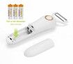 Electric Vegetable Peeler, Handheld Julienne Potato Peeler Slicer 3-in-1 Set Kitchen Gagets Tools for Apple Carrot Potato with 3 Different Blades