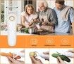 Electric Vegetable Peeler, Handheld Julienne Potato Peeler Slicer 3-in-1 Set Kitchen Gagets Tools for Apple Carrot Potato with 3 Different Blades