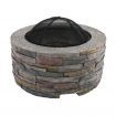 Grillz Fire Pit Table Round 70cm