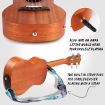 Melodic Electric Concert Ukulele 23 Inch Mahogany Hawaii Guitar EQ for Beginners 