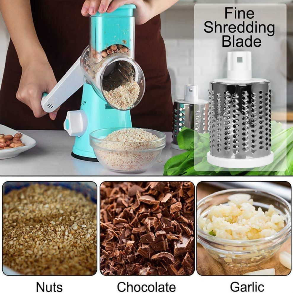 Graters for Kitchen,Cheese Grater Efficient Vegetable Slicer with 3