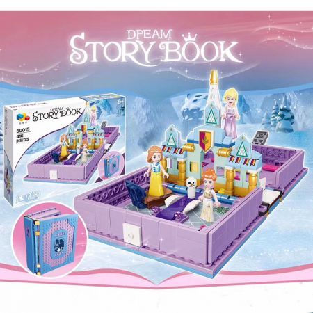 Belle's Ariel's Anna and Elsa's Ice Palace  Storybook Adventures Building Blocks Bricks Toys kids gift
