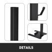 Freestanding Vacuum Stand Holder Stable Metal Stand Cleaner Rack Dyson V7 V8 V10 V11 V12 Xiaomi 1C V9 V10