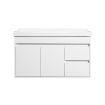 90cm Bathroom Vanity Wall Cabinet Sink Basin Cupboard Storage Unit White