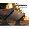 Grillz Fire Pit BBQ Grill Steel