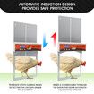 Automatic Chicken Door Auto Opener Coop House Kit Cage Closer Timer Light Sensor Upgraded