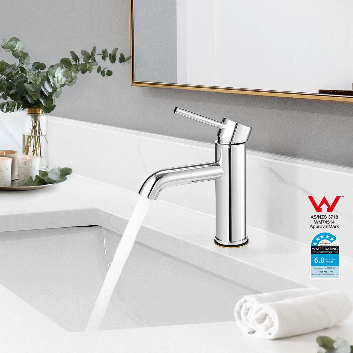 Basin Mixer Tap Faucet -Kitchen Laundry Bathroom Sink