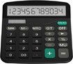 Calculator, Standard Function Desktop Calculator, Black