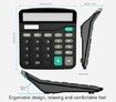 Calculator, Standard Function Desktop Calculator, Black