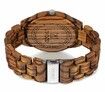 Unique Wooden Watches Walnut Quartz Watches Fashion Natural Roman Numeral Wood Watch
