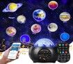 2021 Upgraded 3in1 LED Starry Planet Projector Ocean Wave Nebula Bluetooth Music Speaker Star Night Lights