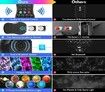 2021 Upgraded 3in1 LED Starry Planet Projector Ocean Wave Nebula Bluetooth Music Speaker Star Night Lights