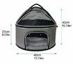 Travel Pet Cat Bag Breathable Portable Car Seat Backpack Travel Pet Bag Handbag Out Messenger Bag