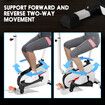 Genki Magnetic Cross Trainer Elliptical Machine Trainer Home Gym Equipment with Handlebars