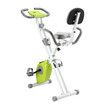 Genki 2-in-1 Folding Exercise X-Bike Upright Recumbent Spin Bike with LCD and 8 Level Magnetic Resistance