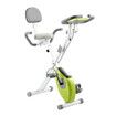 Genki 2-in-1 Folding Exercise X-Bike Upright Recumbent Spin Bike with LCD and 8 Level Magnetic Resistance