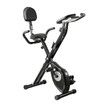 Genki 2-in-1 Folding Exercise X-Bike Magnetic Upright Recumbent Spin Bicycle with LCD and Magnetic Resistance