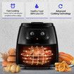 Maxkon 1800W 8.5L Air Fryer Knob Control Frying Food Kitchen Appliance Non-Oil Food Maker