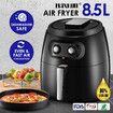 Maxkon 1800W 8.5L Air Fryer Knob Control Frying Food Kitchen Appliance Non-Oil Food Maker