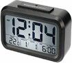 Digital Smart Alarm Clock with Automatic Sensor,Date & Temperature for Bedroom- (Black)