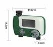 Programmable Hose Faucet Timer, 2 Outlet, Green