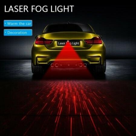General Motors Motorcycle Rear-end Alarm Laser Fog Light Tail Light Anti-collision Warning Light (Meteor)
