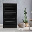 Black Wooden Shoe Cabinet Rack Shelf Organiser w/3 Drawers 45 Pairs Shoes Storage 