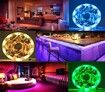 Led Strip Lights 15M 5050 RGB 270 LEDs Color Changing Lights with APP Control Sync with Music