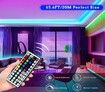 Led Strip Lights 15M 5050 RGB 270 LEDs Color Changing Lights with APP Control Sync with Music