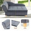 Pet Dog Bed Cat Sofa Puppy Couch Doggy Chaise Soft Lounge Furniture Flannelette Removable Cushion 98x54.5x48CM