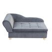 Pet Dog Bed Cat Sofa Puppy Couch Doggy Chaise Soft Lounge Furniture Flannelette Removable Cushion 98x54.5x48CM