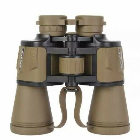 Binoculars Telescope 20x50 Waterproof High Clarity With Light Night Vision Powerful Optical Binoculars For Outdoor -Yellow