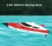 High-Speed 35km/h 200M Control Distance Cooling Overturn Reset pull fishnet Speedboat 2 batteries