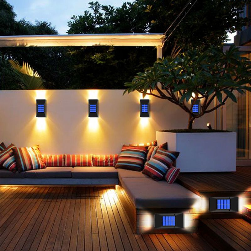 small solar powered deck lights