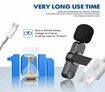 Plug-Play UHF Wireless Lapel Lavalier Microphone System for Video iOS Devices Lighting