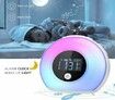 Wake Up Light Bluetooth Speaker, Table Lamp Alarm Clock, Night Light Bluetooth Speakers Lamp