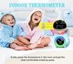 Time to Wake Alarm Clock for Kids/Children's Sleep Trainer/Kids Wake Up Light/Sleep Sound Machine/Colorful Night Light/Indoor Thermometer/NAP Timer