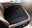 Car Seat Cushion with 1.2inch Comfort Memory Foam, Seat Cushion for Car and Office Chair (Black)