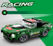 4 IN 1 Race Car Building Block Small Compatible With Brand 2020 Mini Truck Brick