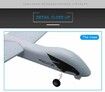 DIY Military Fixed-Wing Foam RC Airplane Remote Control Glider Large Throw Hand RC Toy Airplane with LED