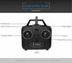DIY Military Fixed-Wing Foam RC Airplane Remote Control Glider Large Throw Hand RC Toy Airplane with LED