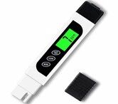 TDS Meter Digital Water Tester - Hofun TDS, EC & Temperature Meter 3 in 1, 0-9999 ppm Accurate, PPM Meter for Drinking Water Test, Coffee, Swimming Pool, Aquarium, RO/DI System, Hydroponics