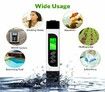 TDS Meter Digital Water Tester - Hofun TDS, EC & Temperature Meter 3 in 1, 0-9999 ppm Accurate, PPM Meter for Drinking Water Test, Coffee, Swimming Pool, Aquarium, RO/DI System, Hydroponics