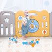 Baby Playpen Fence Barrier Safety Gate Play Room Enclosure Playground Activity Centre Yard Foldable for Child Toddler Kids 20 Panels