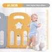 Baby Playpen Fence Barrier Safety Gate Play Room Enclosure Playground Activity Centre Yard Foldable for Child Toddler Kids 20 Panels